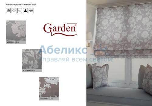 Римские шторы Garden Flora цветы